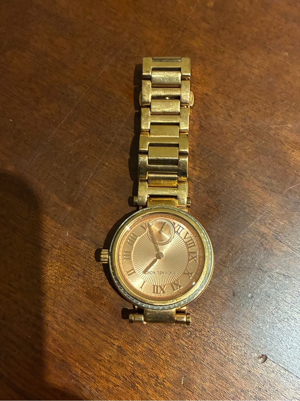 Michael Kors Rose Gold-Tone Women's Bracelet Watch